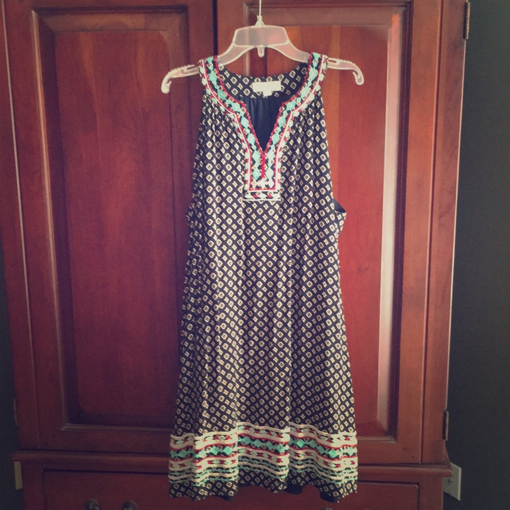 Stitch Fix Tribal pattern trapeze dress